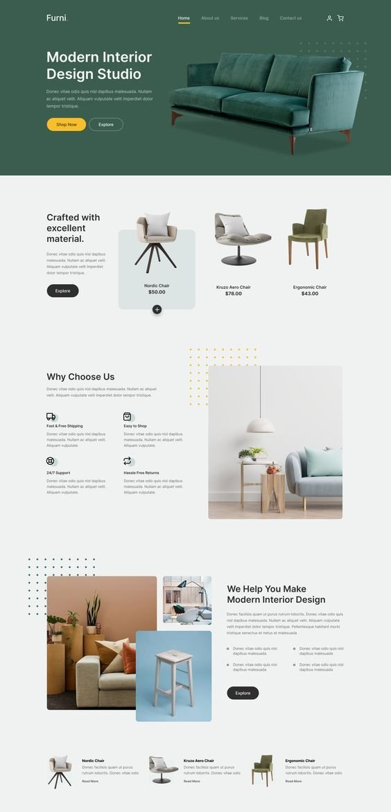 Interior Design website
