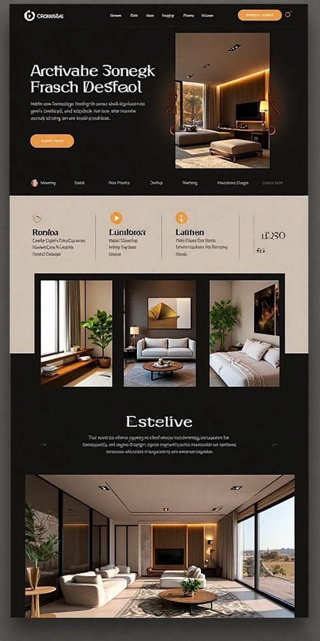 Interior Design Studio website